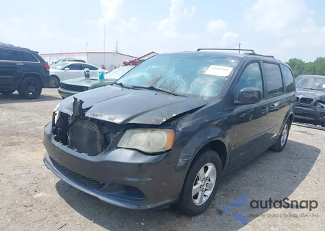 2012 Dodge Grand Caravan Sxt from USA, damaged, VIN 2C4RDGCG2CR173297